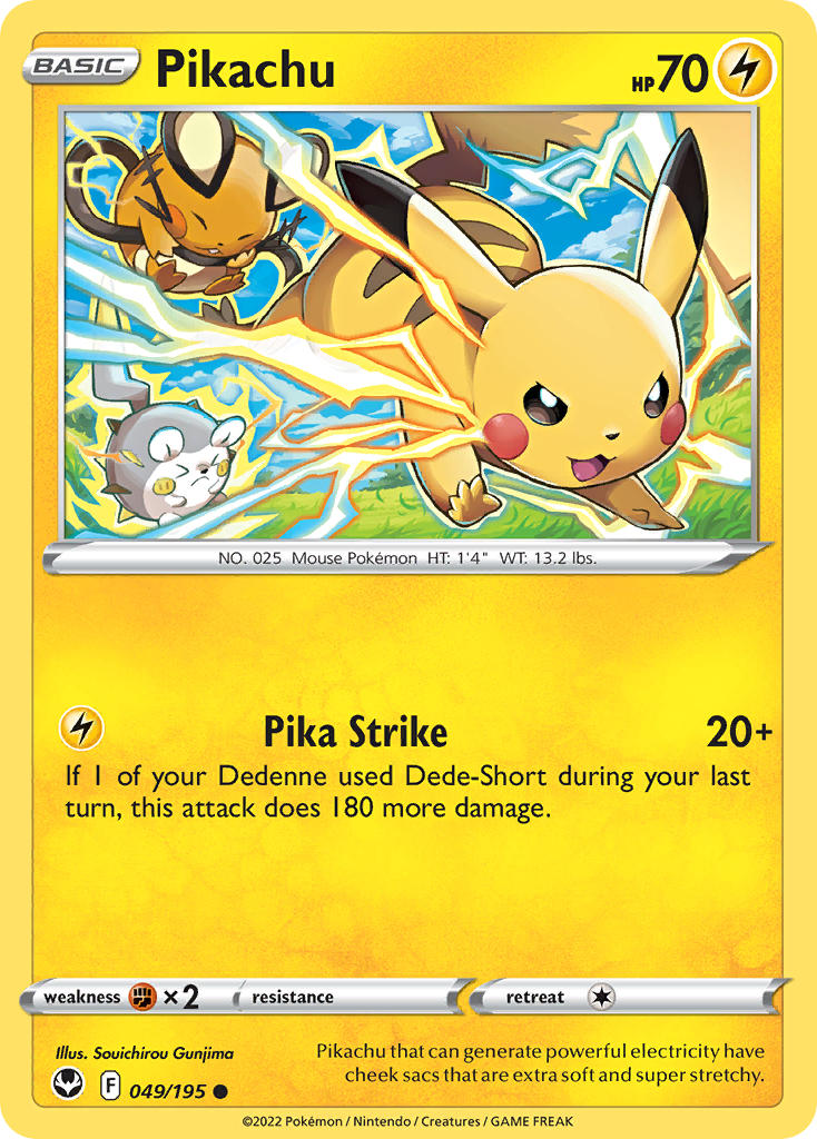 Pikachu 049/195