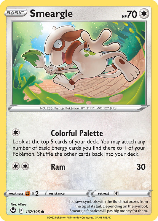 Smeargle 137/195