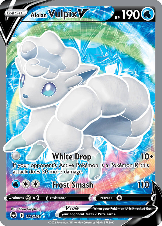 Alolan Vulpix V 173/195