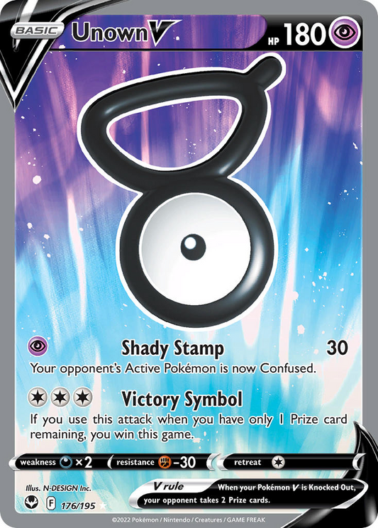 Unown V 176/195