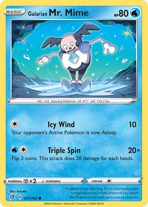 Galarian Mr. Mime 037/192
