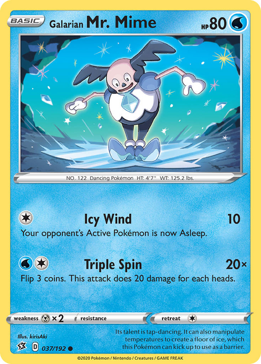 Galarian Mr. Mime 037/192