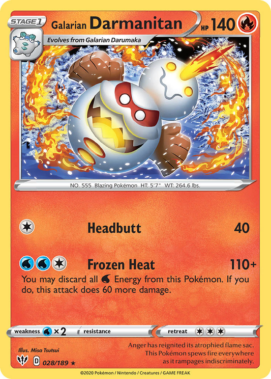 Galarian Darmanitan 028/189