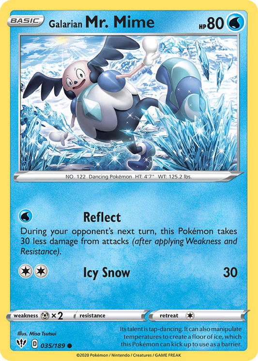 Galarian Mr. Mime 035/189