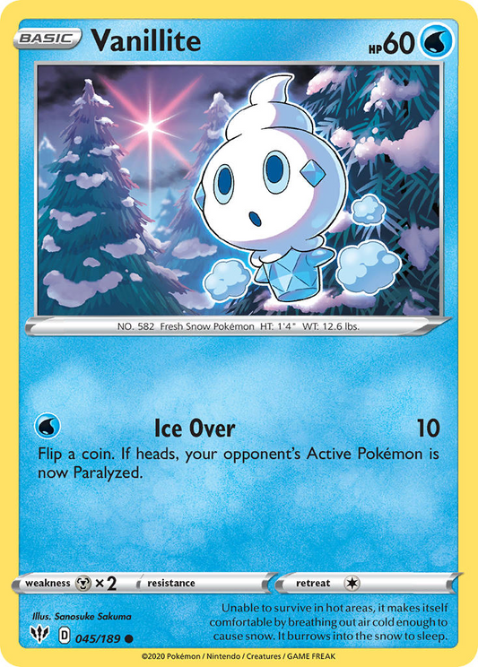 Vanillite 045/189