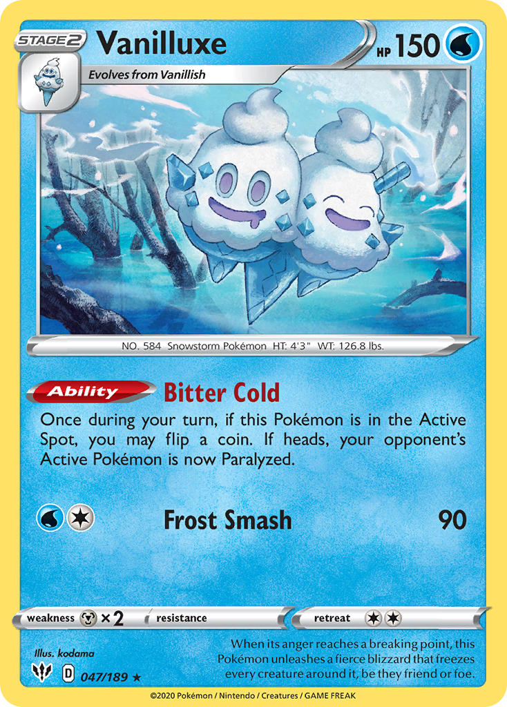 Vanilluxe 047/189