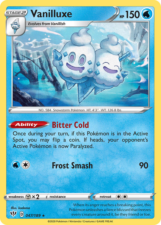 Vanilluxe 047/189