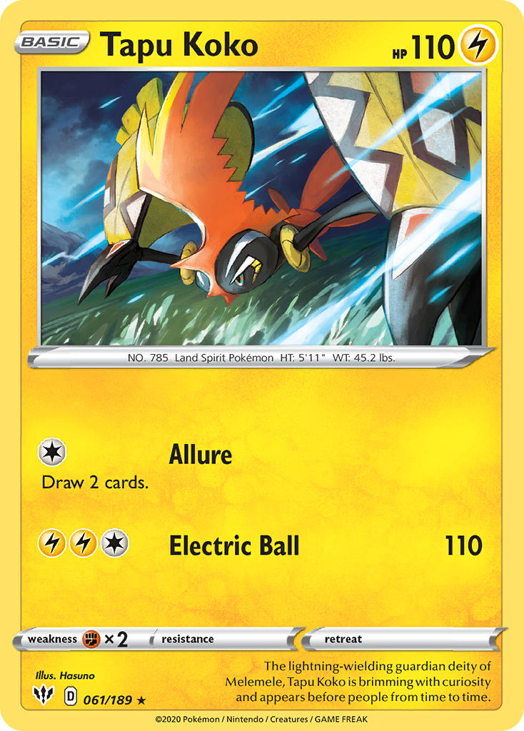 Tapu Koko 061/189
