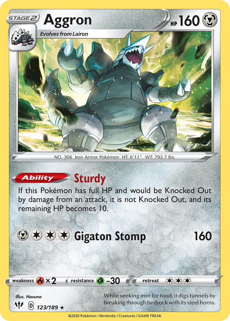 Aggron 123/189