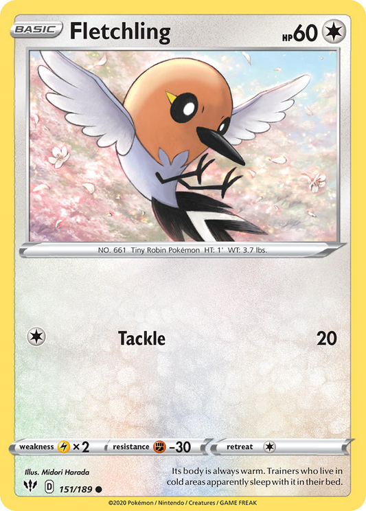 Fletchling 151/189