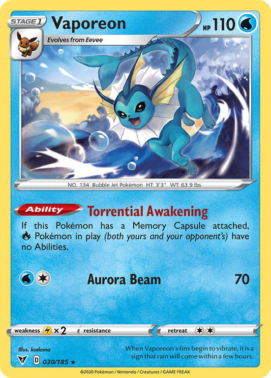 Vaporeon 030/185