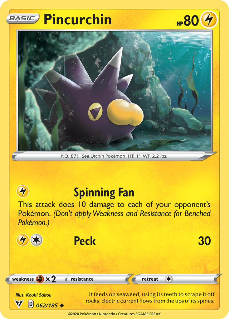 Pincurchin 062/185