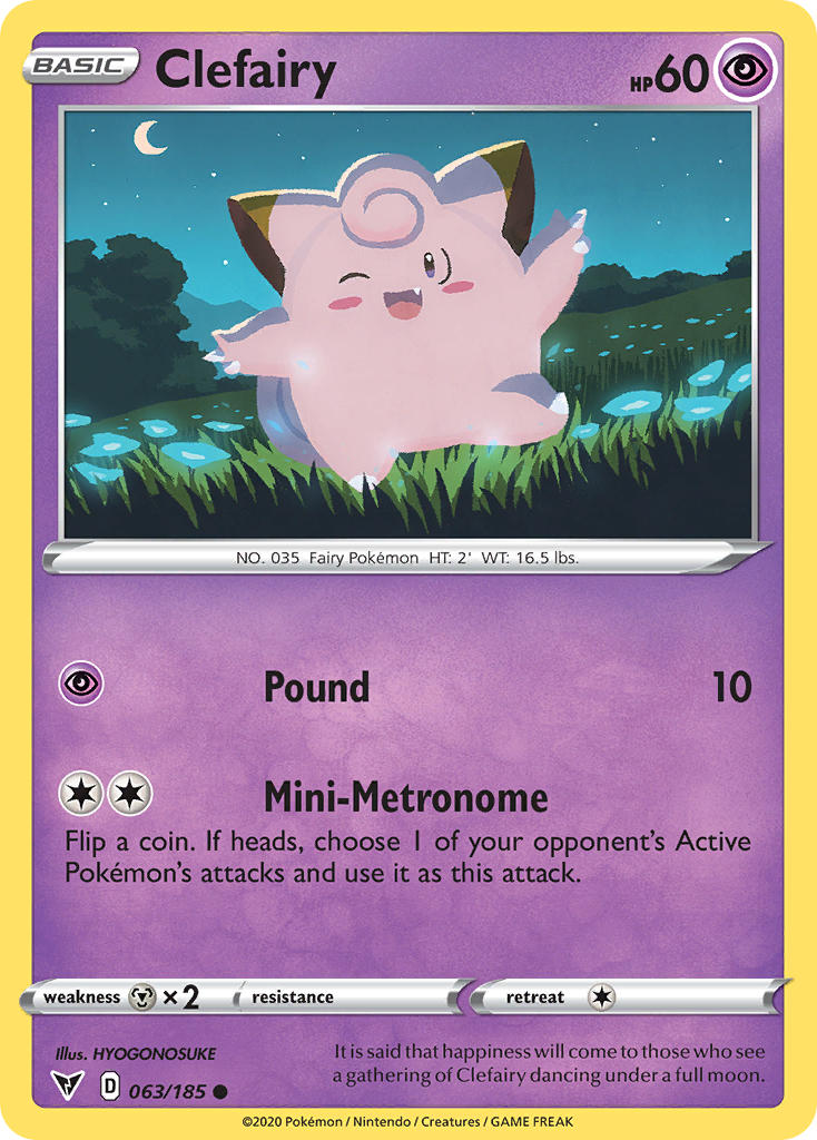 Clefairy 063/185