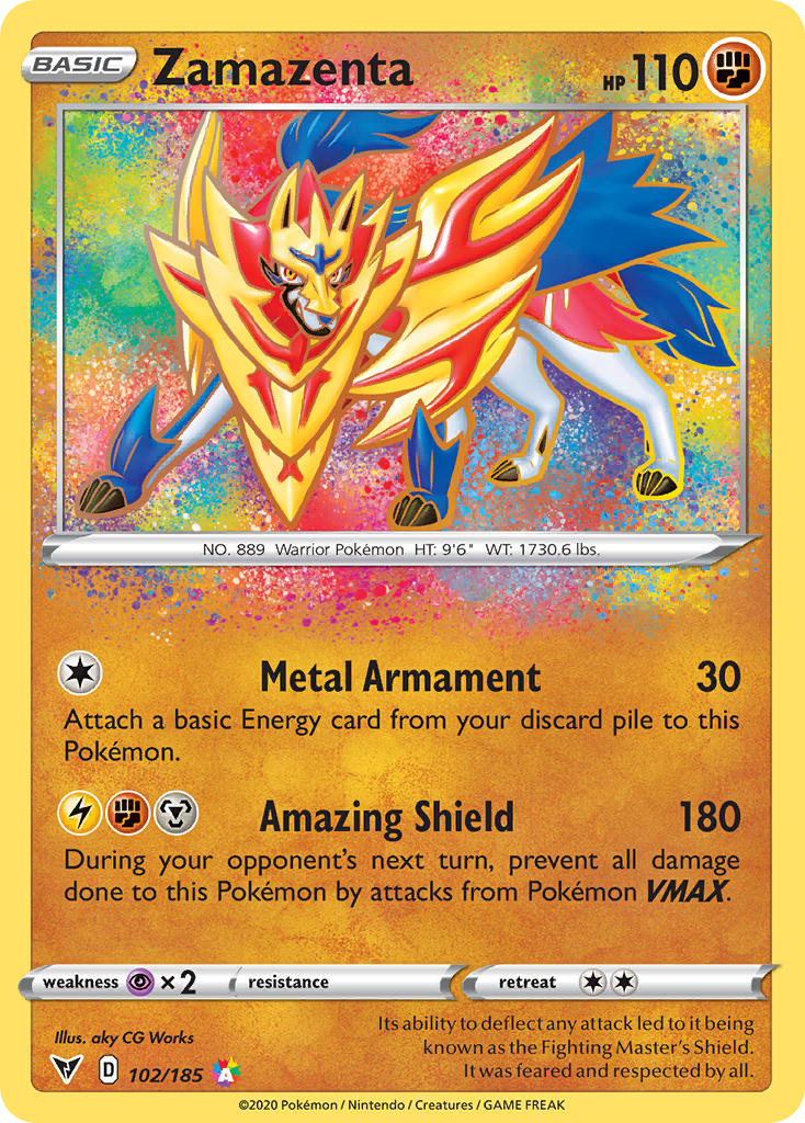 Zamazenta 102/185