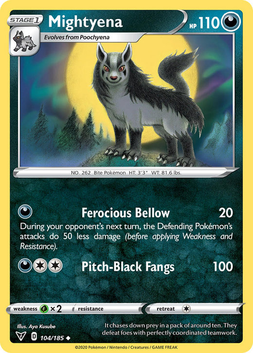 Mightyena 104/185