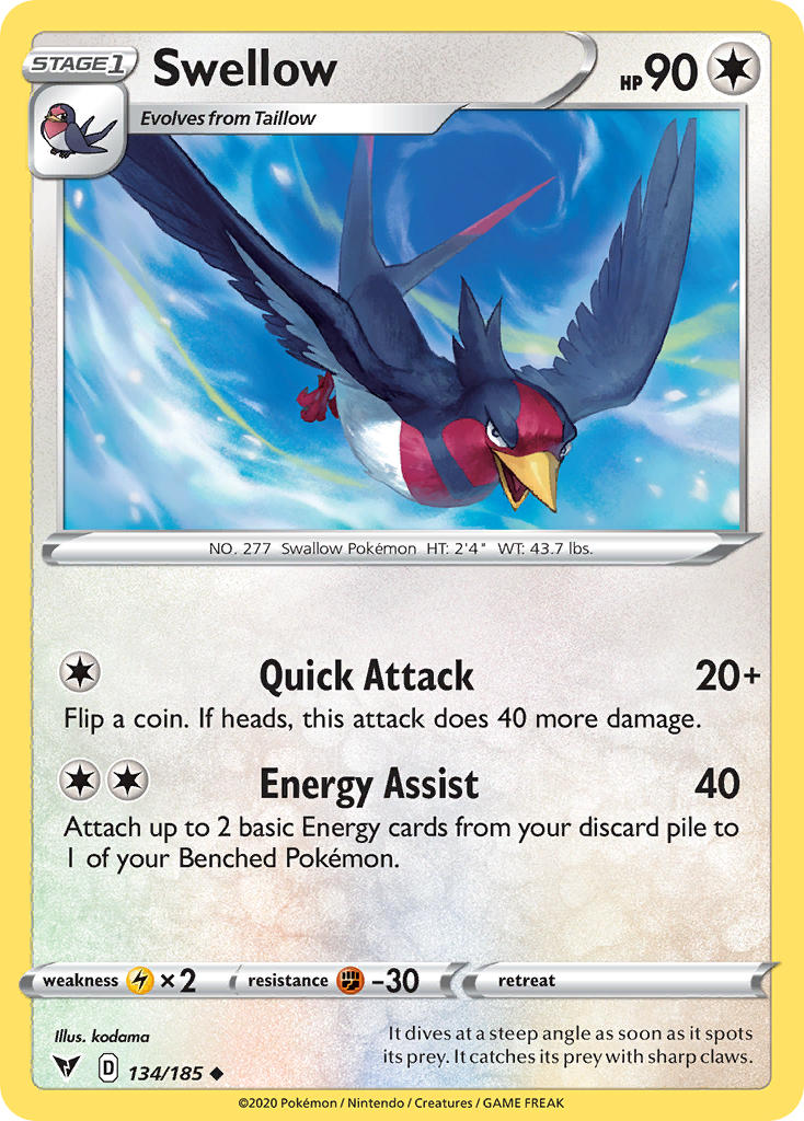 Swellow 134/185