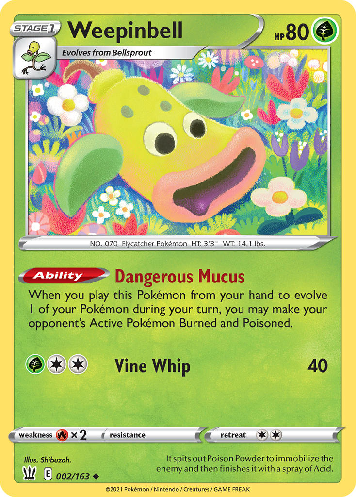 Weepinbell 002/163
