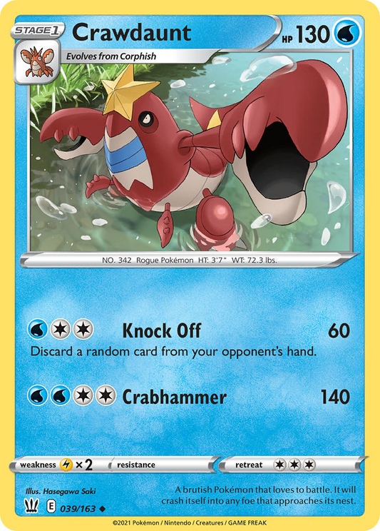 Crawdaunt 039/163