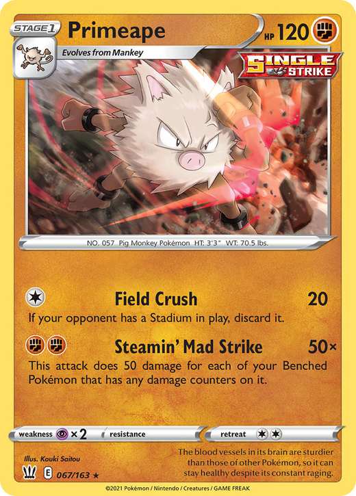 Primeape 067/163