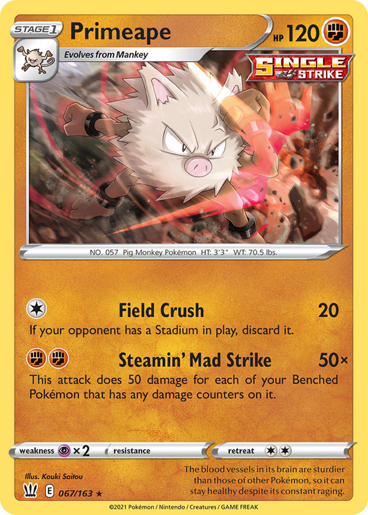 Primeape 067/163