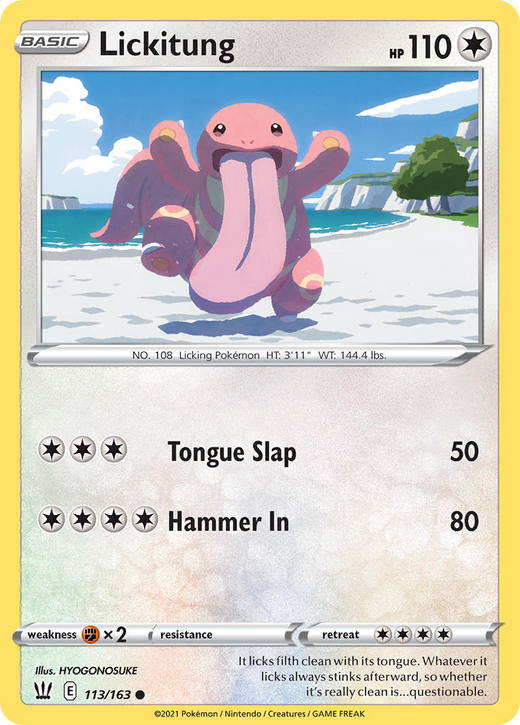 Lickitung 113/163