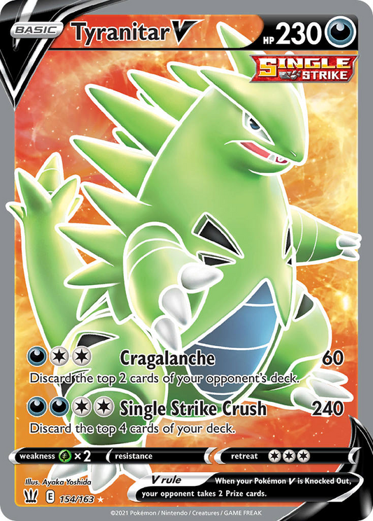 Tyranitar V 154/163