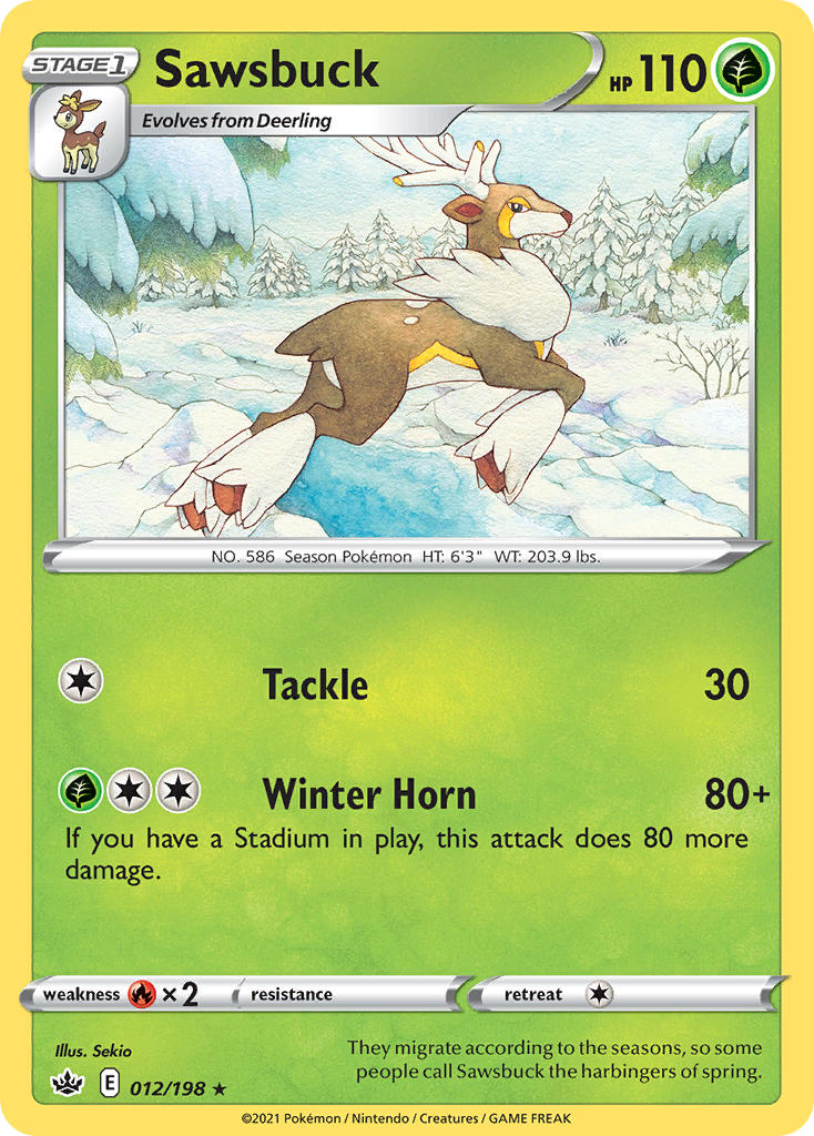 Sawsbuck 012/198