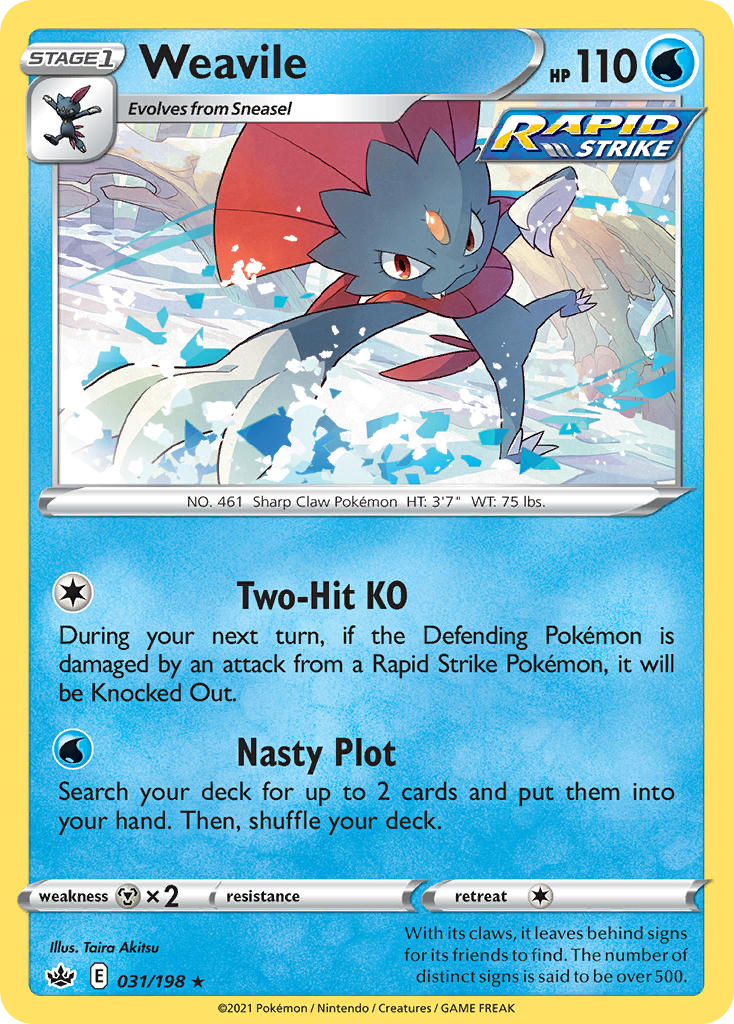 Weavile 031/198