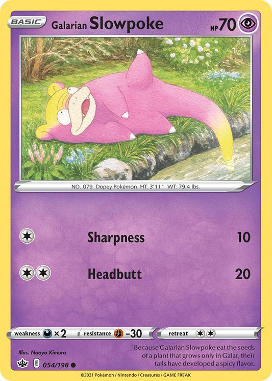 Galarian Slowpoke 054/198