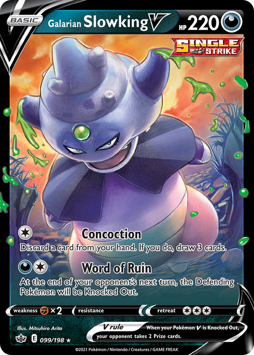 Galarian Slowking V 099/198