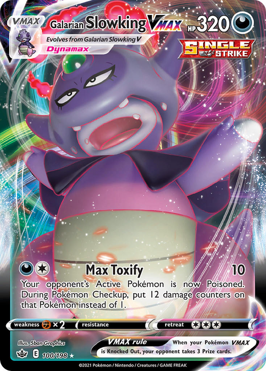 Galarian Slowking VMAX 100/198