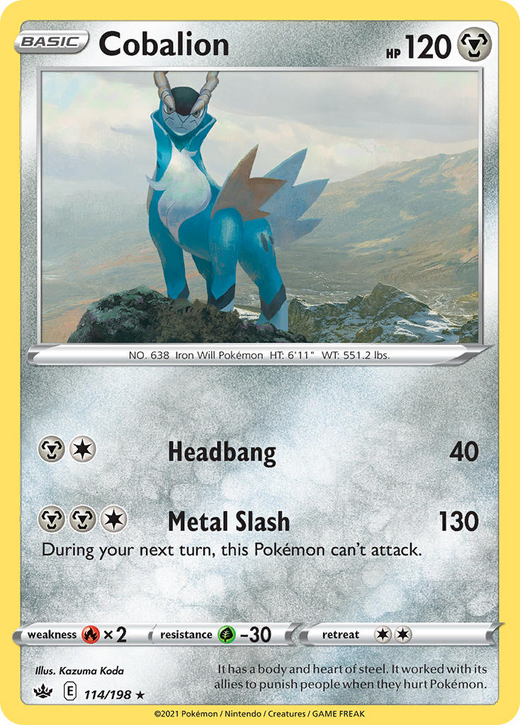 Cobalion 114/198