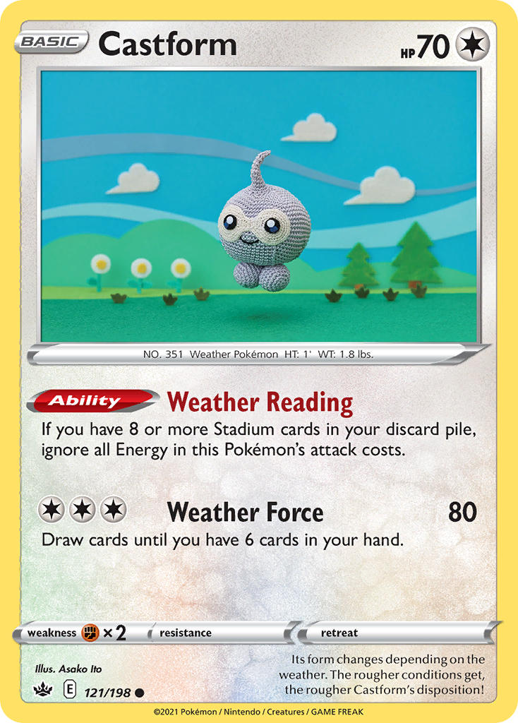 Castform 121/198