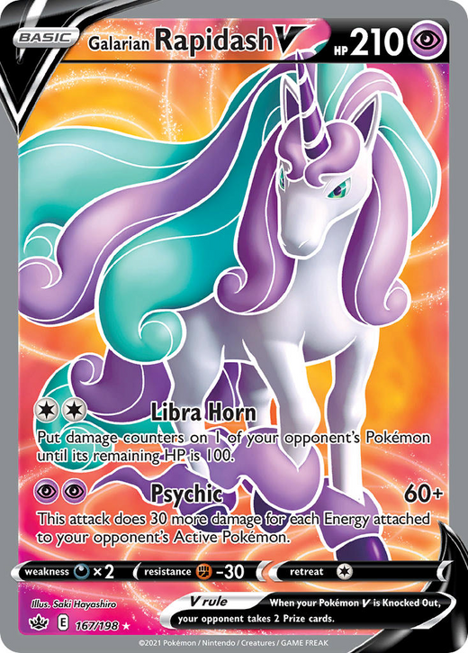 Galarian Rapidash V 167/198