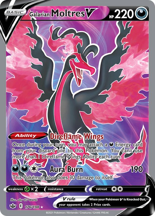 Galarian Moltres V 176/198