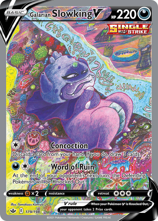 Galarian Slowking V 179/198
