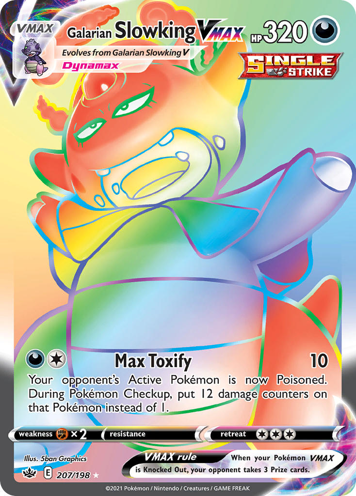 Galarian Slowking VMAX 207/198