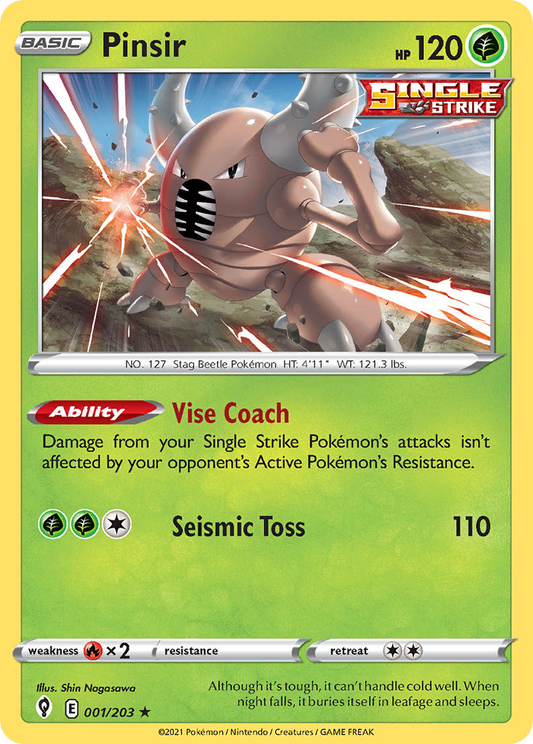 Pinsir 001/203