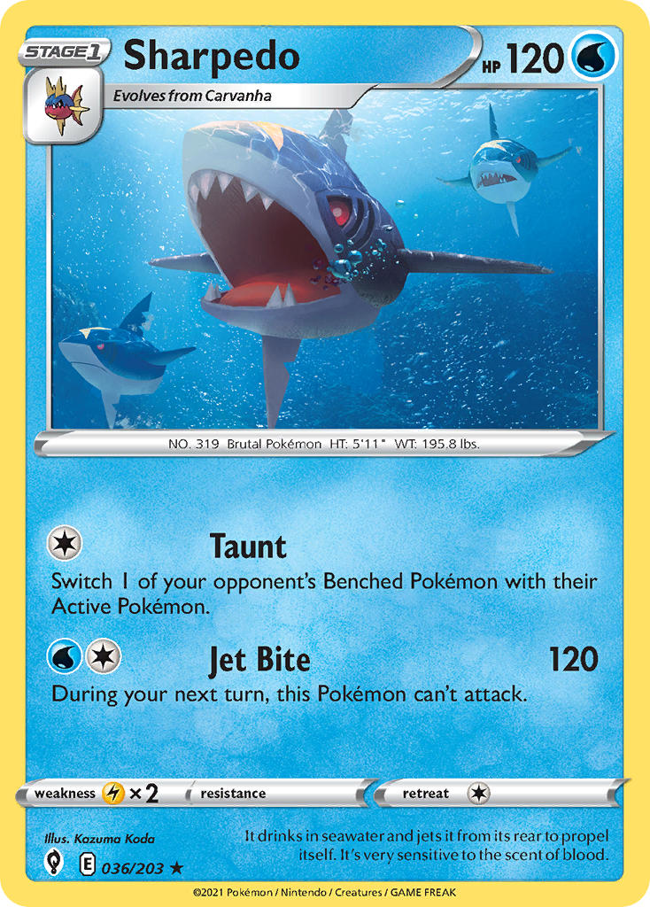 Sharpedo 036/203