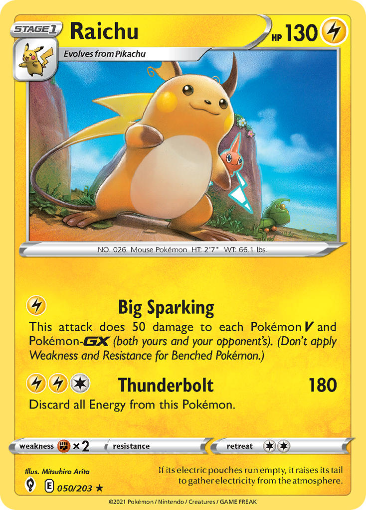Raichu 050/203