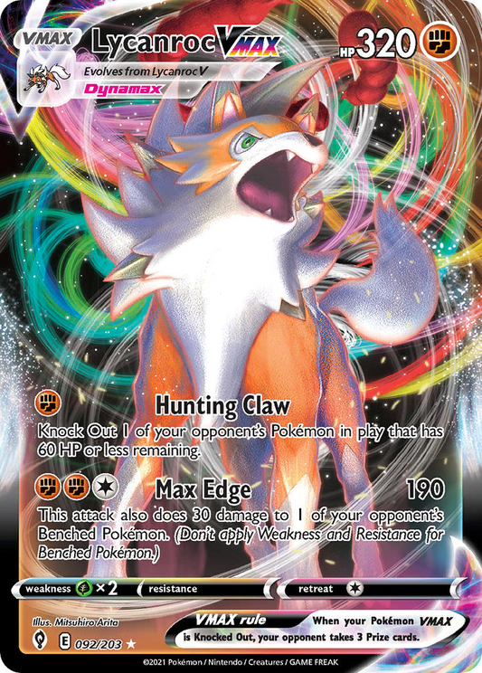 Lycanroc VMAX 092/203