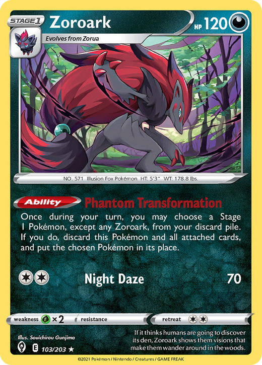 Zoroark 103/203