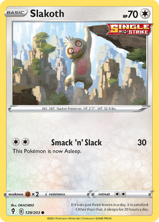 Slakoth 129/203