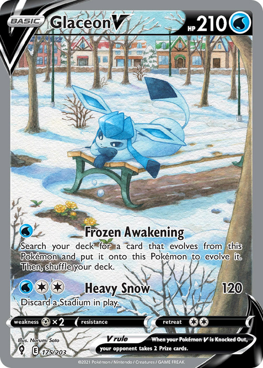 Glaceon V 175/203