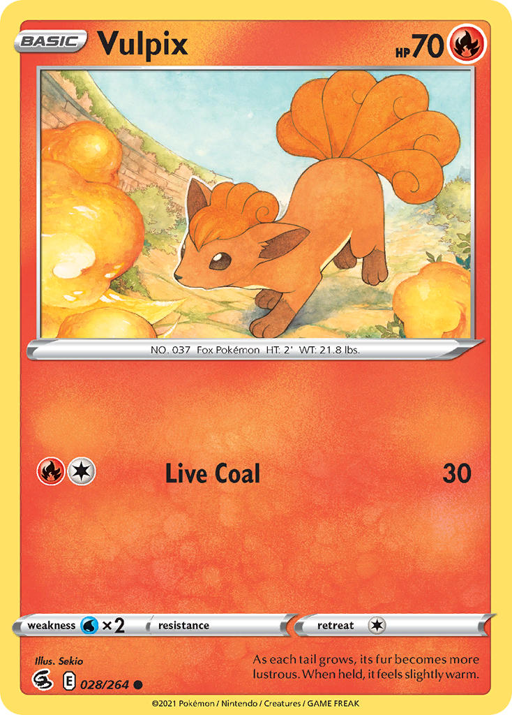 Vulpix 028/264