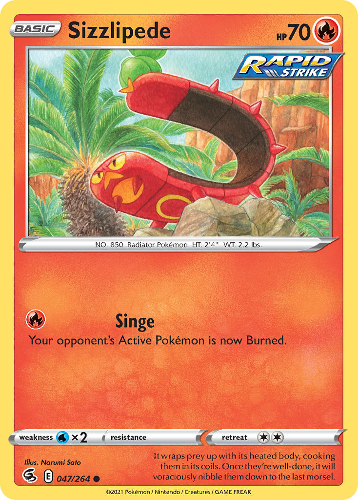 Sizzlipede 047/264