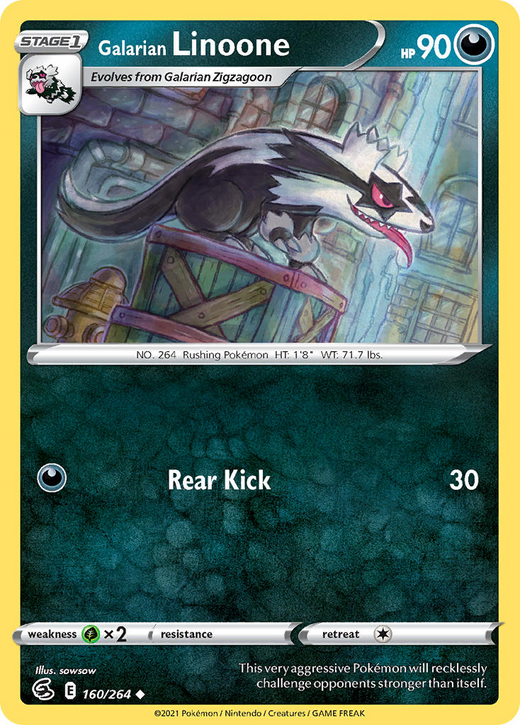 Galarian Linoone 160/264