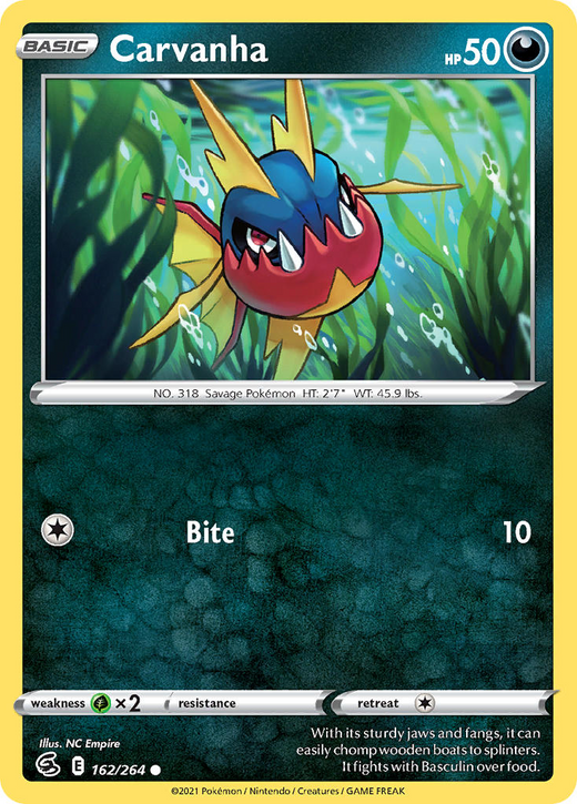Carvanha 162/264