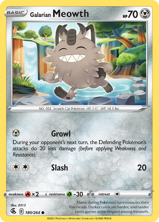 Galarian Meowth 180/264