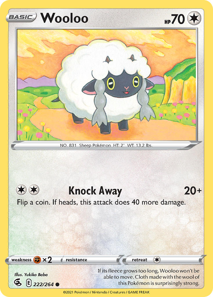Wooloo 222/264